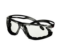 3M Lunettes de protection SecureFit 500 – monture mousse/branches noires, écran incolore, Scotchgard
