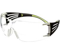 3M Lunettes de sécurité 3M Lecteur SecureFit-SF400 EN166 vert temple noir, verres clairs +2,00 Quantité:1
