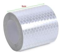 3M Sécurité Ruban adhésif réfléchissant Adhésif autocollant Voiture autocollante Roll Film (couleur: Blanc) b02984