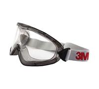3M Lunettes-masque 2890 - PC AS/AF/UV, fente d'aération, articulations réglables - 1 pièce