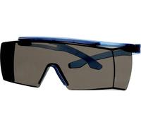 3M Surlunettes de sécurité SecureFit 3700 – branches bleues, écran gris, antibuée Scotchgard – x20