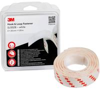3M SJ352B Bande auto-agrippante à coller (L x l) 1.25 m x 25 mm blanc 1 pc(s)