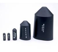 3M SKE 4/10 Embout thermorétractable, noir, 10/4 mm x100 morceau