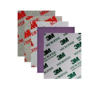 3M Soft Pads, 140 mm x 115 mm, ultrafine (P1000 - P1200), Gris, #E02601 x20 morceau