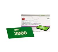 3M système de ponçage manuel pour la correction de la peinture, fleur de ponçage 3000, format carte 115 mm x 67 mm x15 morceau
