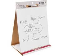 Bi-Office - Bloc-notes autoadhésif de table, 20 feuilles - papier 70 gr / m², 58,5 x 50 cm