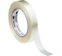 3M Tartan ruban adhésif filamentaire 8953, Transparent, 50 mm x 50 m, 0,1 mm x1 morceau