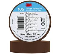 3M Temflex™ 165 165BR1E Ruban isolant Temflex™ 165 marron (L x l) 10 m x 15 mm
