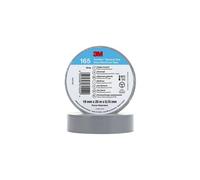 3M Temflex 165 Ruban isolant électrique en vinyle, gris, 19 mm x 25 m, 0,15 mm x100 morceau