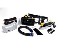 3M TR-819E IS Kit de démarrage Versaflo Protection Ex avec unité de ventilation TR-802E, 1x filtre A2P, 2x préfiltres, ceinture standard, 1x batterie, outil pour fixer la batterie, chargeur, tuyau d'a