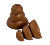 Bouchons de rechange Ultrafit marrons pour 3M Peltor LEP 100 Embouts de rechange Tri-Flange 3M Peltor