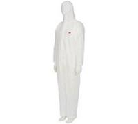 Combinaison de protection 3M 4500 W, blanc, CE, taille L, matériel polypropylène, extrémité élastifiée x20 morceau