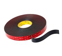 3M VHB ruban adhésif 5958FR, noir, 12 mm x 33 m, 1 mm x1 morceau