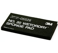 3M Wetordry 2-3/10,2 cm X 5-1/5,1 cm X 3/20,3 cm éponge Pad 20