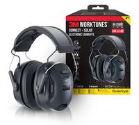 3M Protection auditive WorkTunes Connect & Solar 90573E-1 Bluetooth charge solaire SNR 33 dB noir