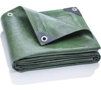 3m x 3m Bâche HEAVY DUTY 260g/m2 Vert - Bâche - Bâche de sol avec résistance supplémentaire