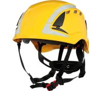 3M X5002V-CE Casque de protection avec détecteur d'UV, réfléchissant, ventilé Jaune EN 397, EN 12492 (X5002V-CE)