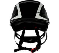 3M X5012V-CE Casque de protection avec détecteur d'UV, réfléchissant, ventilé Noir EN 397, EN 12492 (X5012V-CE)