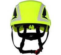 3M X5014V-CE Casque de protection avec détecteur d'UV, réfléchissant, ventilé Vert fluo EN 397, EN 12492 (X5014V-CE)