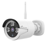 3MP Outdoor Wireless Bullet WiFi Camera 20m Night Vision IP66 Weatherproof Compatible NV-KIT830W-4CAM, NV-KIT430W-4CAM H265+ Space Saving, Metal