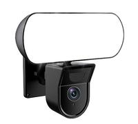 3MP Tuya projecteur caméra WiFi 10W jardin applique extérieure étanche sécurité Protection Surveillance capteur intelligent lumière(Tuya Camera 32G SD)