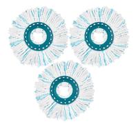 3Pc Balai Serpillère Microfibre Compatible Avec Leifheit Clean Twist Disc Mop Systèmes Têtes de Balai Rechange Microfibre