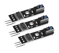 3Pcs 1 Channel Infrared Reflection, Ir Reflectance Sensor Tracking Sensor Module Tcrt5000 Tracking Sensor Module Smart Car Black/White Line Detection