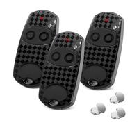 3PCS 433,92 MHz Telecommande Came pour Top432EE/EV/NA, Télécommande Portail Came, 2 Canaux