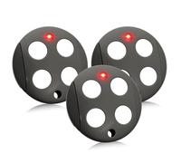 3pcs 433,92 MHz Telecommande Compatible avec Telecommande Mhouse GTX4, Rolling Code, 4 Canaux, Portail Telecommande Bip Porte de Garage