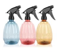 3PCS 500ML Flacons Pulverisateur Vaporisateur Bouteilles en Plastique, Spray Réutilisable, Bouteille Vaporisateur d'Eau, Flacon