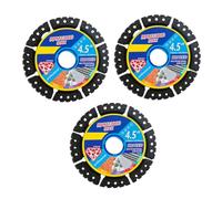 3PCS Angle Grinder Cutting Discs, 4.5 Inch Cutting Disc for Tile, Steel PVC Pipes, Marble, Concrete, Iron Cutting Tool