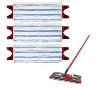 3pcs Applicable Vileda - UltraMax 2en1 - Set Complet Balai Plat Microfibre-& Housse Micro & Coton pour Balai Plat Ultram SERPILLERE