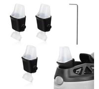 3pcs Becs de Remplacement pour Contigo, Sans BPA Pièces de Rechange avec nglaise Embout en Silicone Souple Accessoires de Bouteille d'Eau Compatibles avec Contigo Aubrey Kids 14oz 20oz