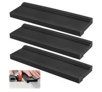3Pcs Bloc de Frappe Lourd pour Parquet Flottant pour Installation Plancher | Outils de Plancher Stratifié, Bloc de Taraudage Universel Stratifié-Tapping pour Sols en Vinyle avec 3 Bords Différents