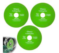 3pcs Disque Coupe Verre, Disque Diamant 115 x 22.23 Carrelage,ouverture de 22.23 mm, Disques de Coupe Diamantés de Pour Meuleuse D'angle, Carreaux de Céramique, Marbre, Jade, Outil de Polissage