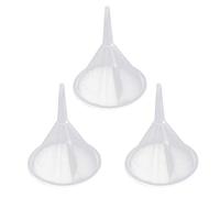 3PCS Entonnoir Transparent, Entonnoir Cuisine, Mini Entonnoirs en Plastique pour Transfert De Parfum Liquide Sable, pour Transfert Liquide De Poudre Huile Alimentaire