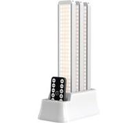 3PCS Lampe d'armoire 96 LEDs avec station de charge , 1800mAh Rechargeable Lampe de Placard à Détecteur de Mouvement, Éclairage à LED étude de Cuisine Veilleuse Escalier Couloir G