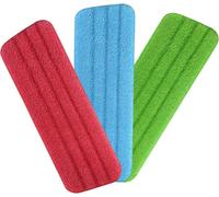 3PCS Microfibre de Balai Mop Remplacement pour Serpillère Spray/Nettoyeur Vapeur (42x14.cm)