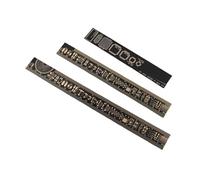 3PCS PCB Règle 6.3/7.87/10.23 pouces Ingénieurs Électroniques Outil de Mesure Règle de Carte de Circuit Imprimé