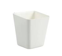 3pcs Portable Office Kitchen Dining Utensils Storage Basket Simple Design Bathroom Hanging Bucket Plastic Organizer Bin For Statio Pour Le Rangement