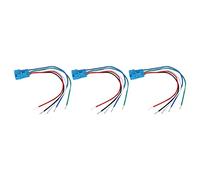 3pcs Prise 5 Broches 16mm Métal, Interrupteur Industriel Rapide, Connecteur Électrique Maison Intelligente & Pièces Électroniques