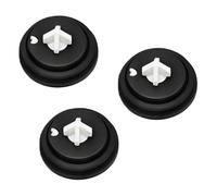 3pcs Rondelles de Joint Chasse D'eau WC, Membrane Chasse D'eau pour WC, Membrane Flotteur WC, Compatible avec Vannes d'Entrée Latérale et Inférieure