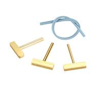 3pcs/set 30W/40W/60W T pointes de fer à souder, fer à souder T Tip, laiton, silicium, avec presse à chaud, pour réparation de câble fléchi pour écran LCD, réparation de fil souple