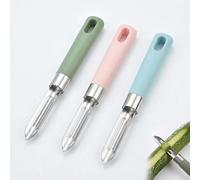 3pcs Set d'Éplucheurs de Pommes de Terre et Légumes en Acier Inoxydable de Haute Qualité Double Lame pour Épluchage Efficace des Pommes de Terre, Carottes, Concombres, Pommes Poires Durable