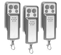 3PCS Telecommande Portail Replacement pour 114253, 4 Boutons Bip Portail Compatible avec A-VIDSEN 114253 104257 104251