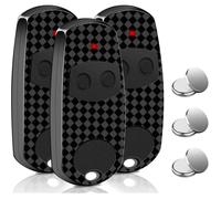 3PCS Telecommande pour Came 433,92 MHz Top 432EE, 2 Canaux Telecommande Portail Compatible avec Came Top-432EE/ EV/NA