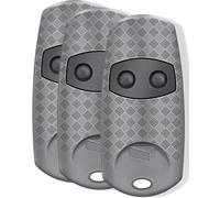 3PCS Télécommande pour Came 433,92 MHz Top 432EE, 2 Canaux Telecommande Portail Compatible avec Came Top-432EE/ EV/NA 432ee Lot de 3 émetteurs portatifs pour Porte de Garage