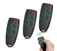 3PCS Télécommande Replacement pour Cardin S449, 433.92 MHz 4 Canaux, Télécommande Ouverture Portail Compatible avec Cardin S449 QZ1/ QZ2, Code TXQ449100 et Remplace le TXQ449200