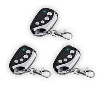 3pcs - Télécommande Universelle Copieuse 433.92 Mhz (Code Fixe)Portail Garage Alarme Lumière - Notice Fr