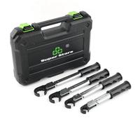 3S SuperSamaStore ST-E2629 Ensemble de 4 Clés Dynamométriques Préréglées 17-29 mm pour Installations de Climatisation avec Gaz R32 R22 R410, avec Mallette